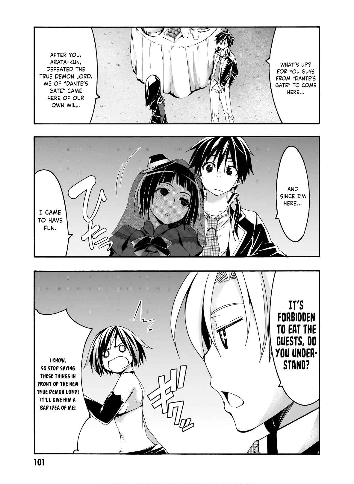 Page 18 Chapter 100 Trinity Seven