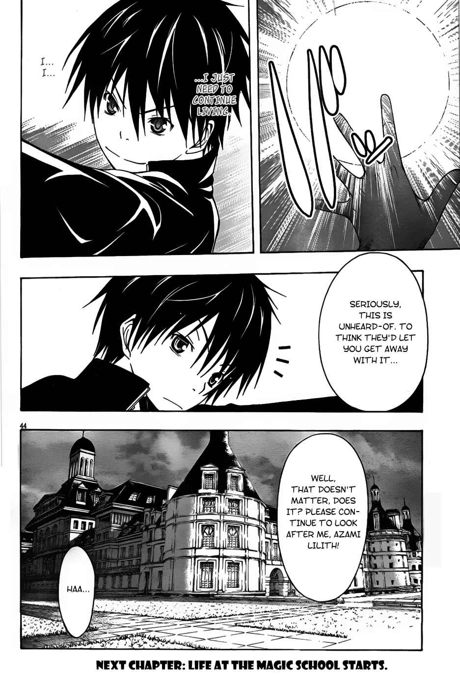 Page 50 Chapter 0 Trinity Seven