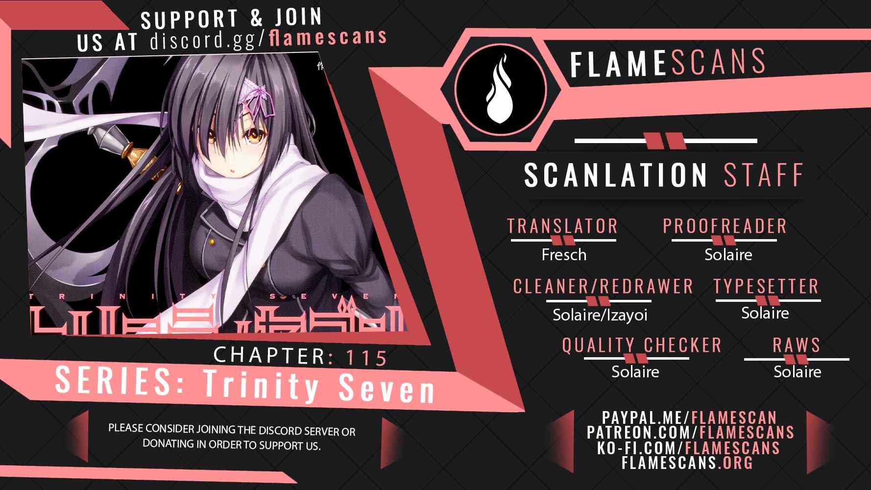 Page 1 Chapter 115 Trinity Seven