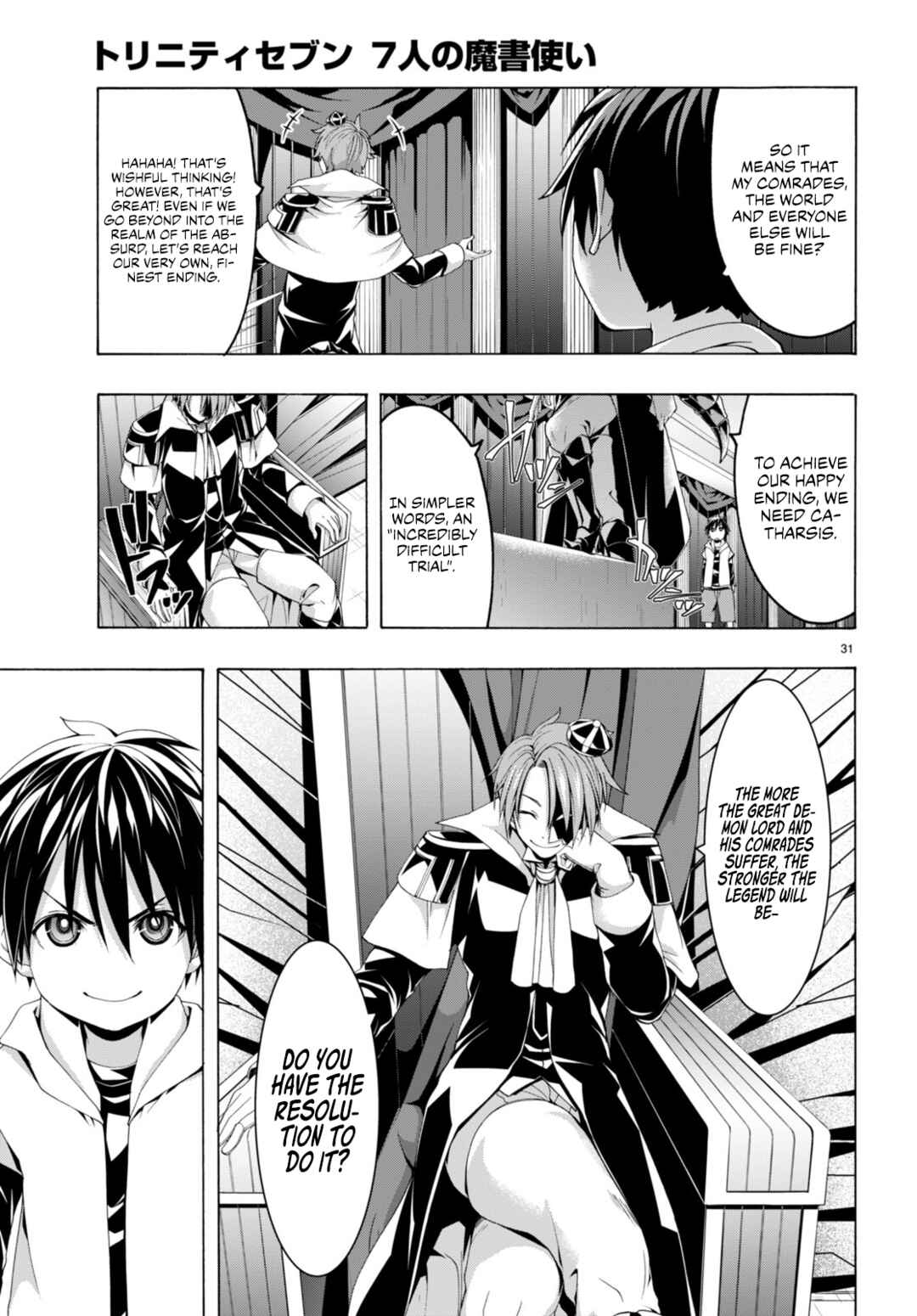 Page 29 Chapter 140 Trinity Seven
