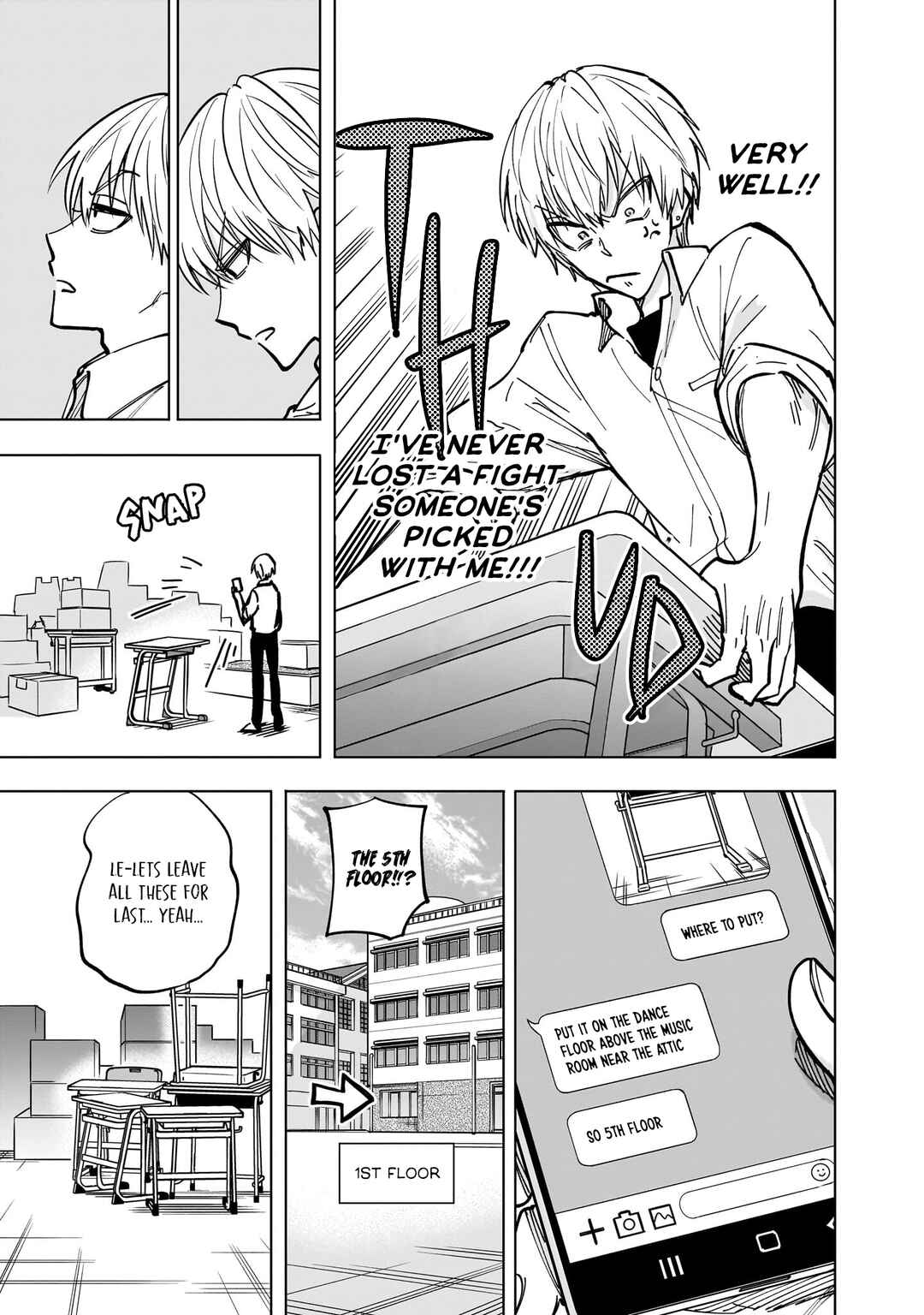 Page 13 Chapter 4 Yankee-kun to Kagaku Gohan