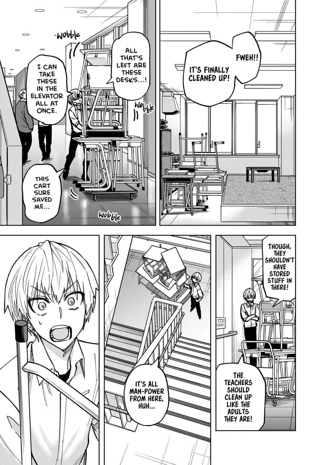 Page 21 Chapter 4 Yankee-kun to Kagaku Gohan
