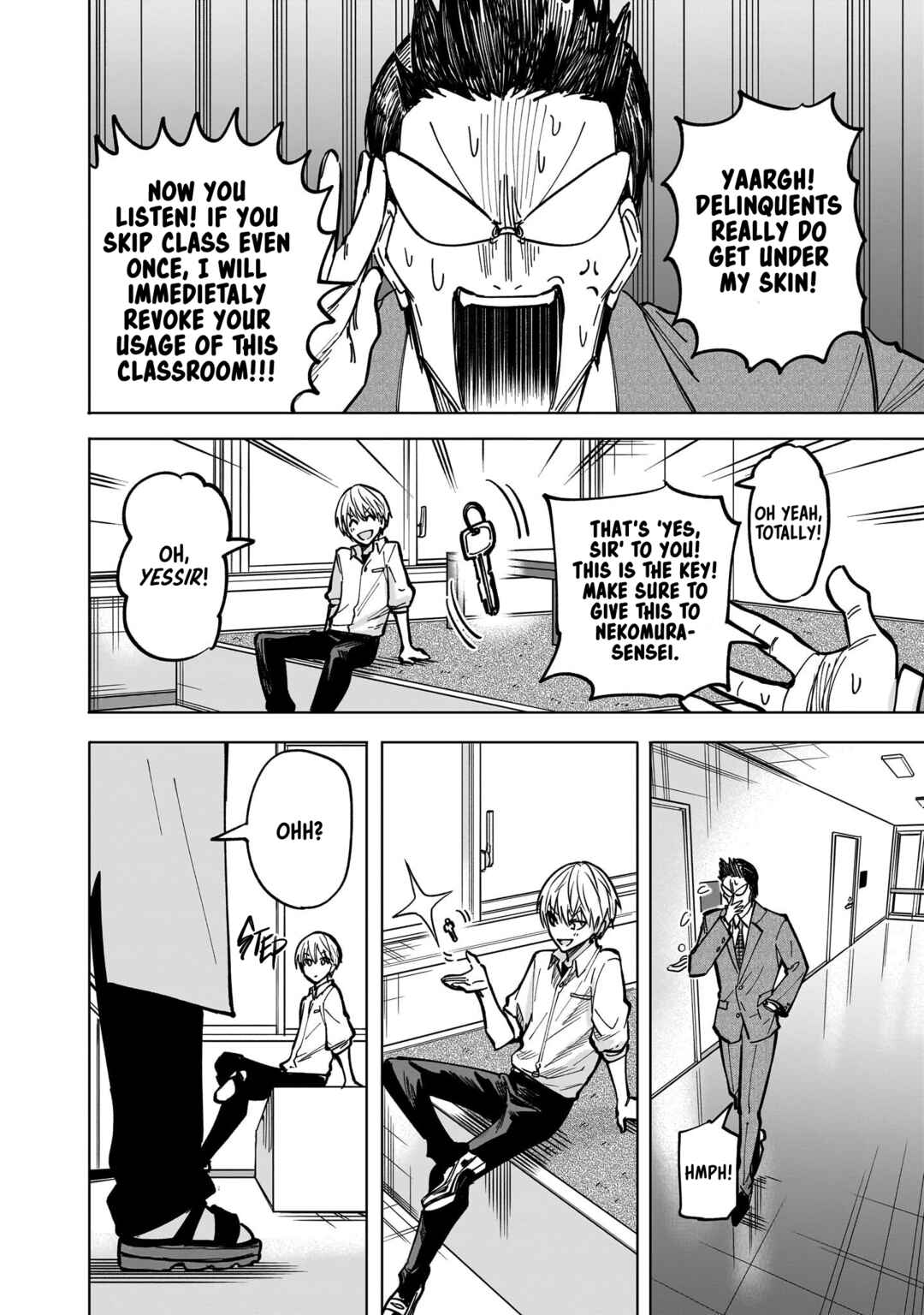 Page 28 Chapter 4 Yankee-kun to Kagaku Gohan