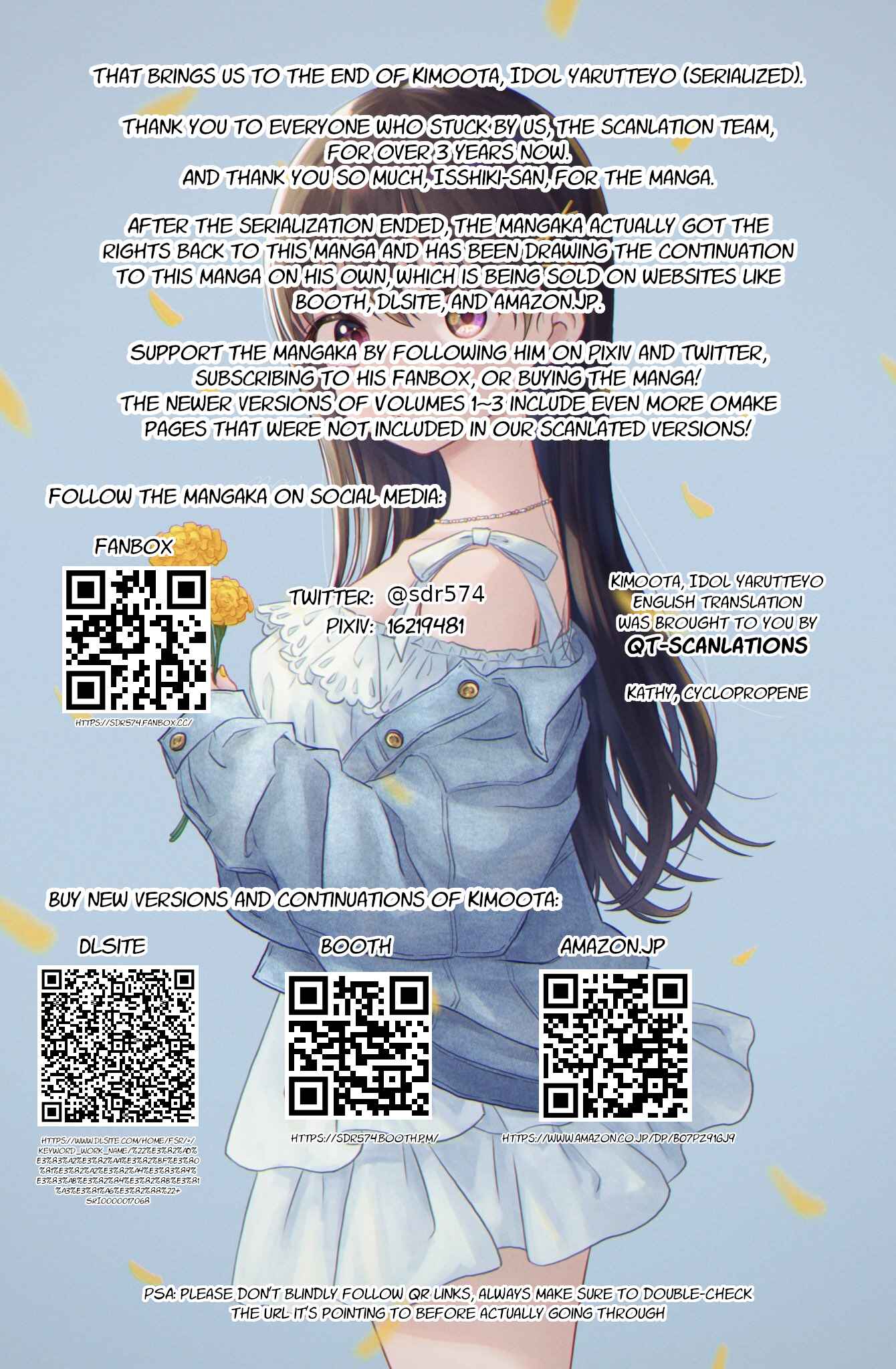 Page 8 Chapter 54.5 KimoOta, Idol Yarutteyo