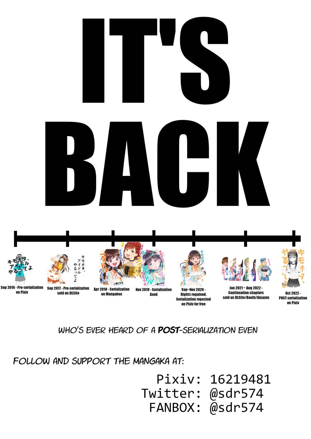 Page 8 Chapter 55 KimoOta, Idol Yarutteyo