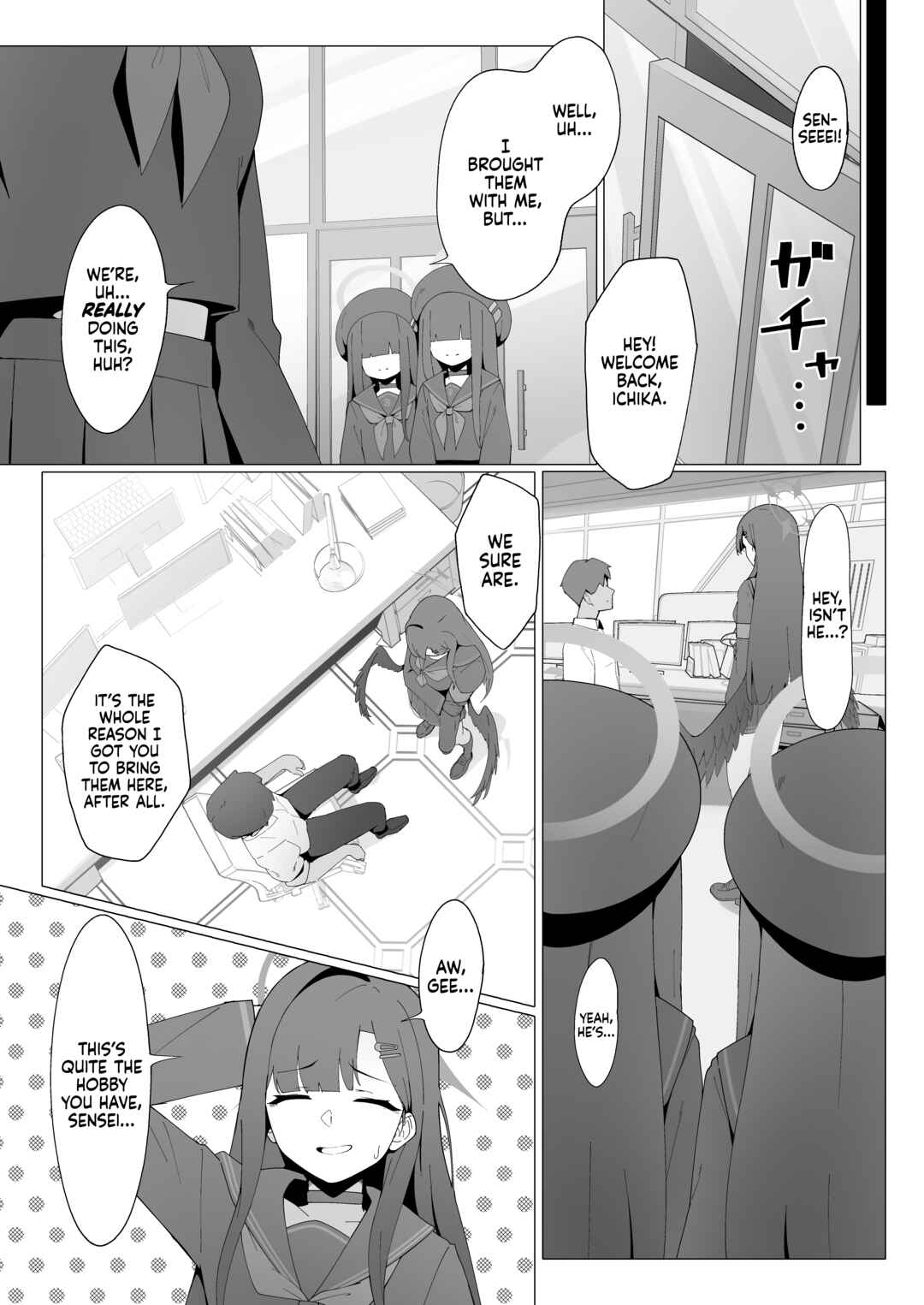 Page 4 Chapter Unknown_eed1 Blue Archive - Are You Sure You Wanna Idolize A Senpai Like Me?