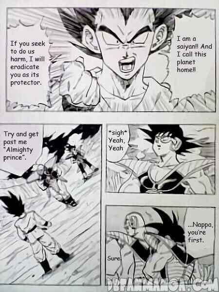 Page 1 Chapter 3 Super Vegeta Den