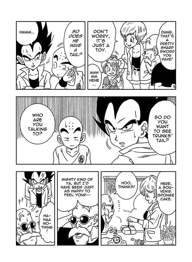 Page 4 Chapter 2 Super Vegeta Den