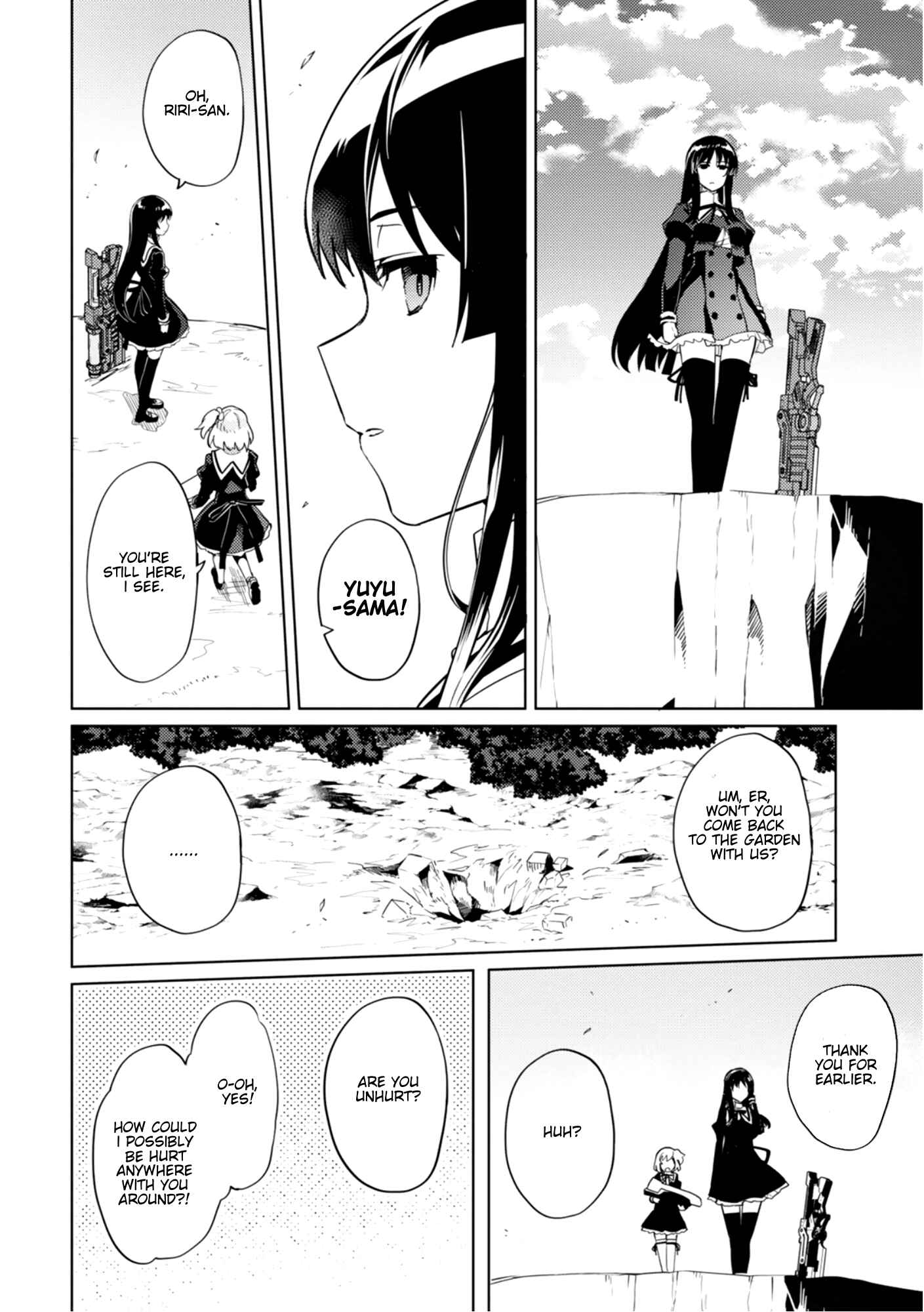 Page 24 Chapter 4 Assault Lily: League of Gardens -full bloom-