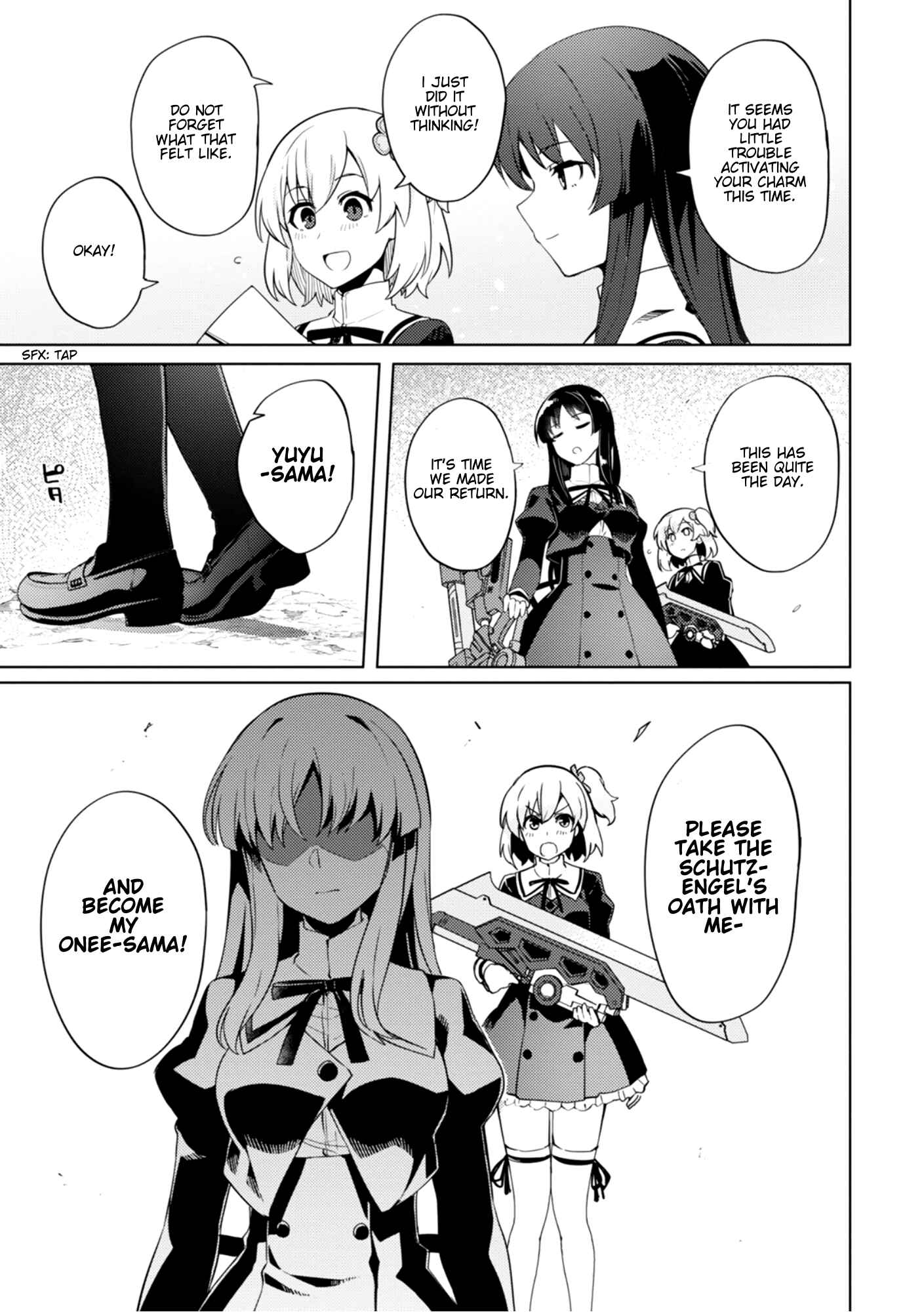 Page 25 Chapter 4 Assault Lily: League of Gardens -full bloom-