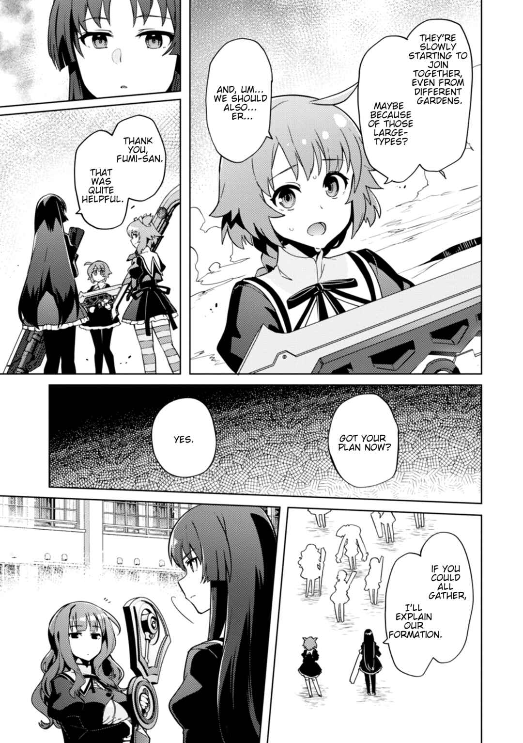 Page 15 Chapter 12 Assault Lily: League of Gardens -full bloom-
