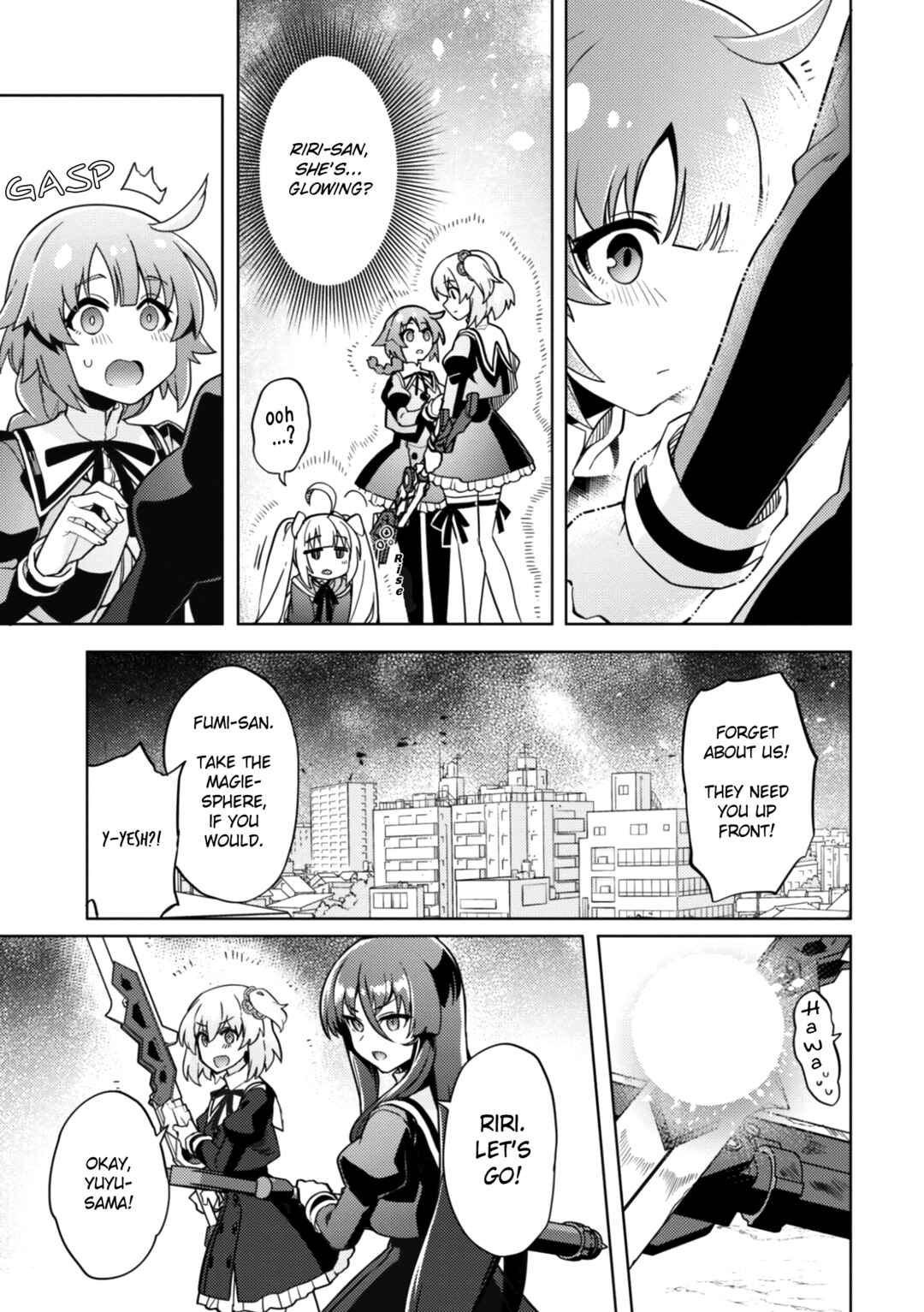 Page 13 Chapter 21 Assault Lily: League of Gardens -full bloom-