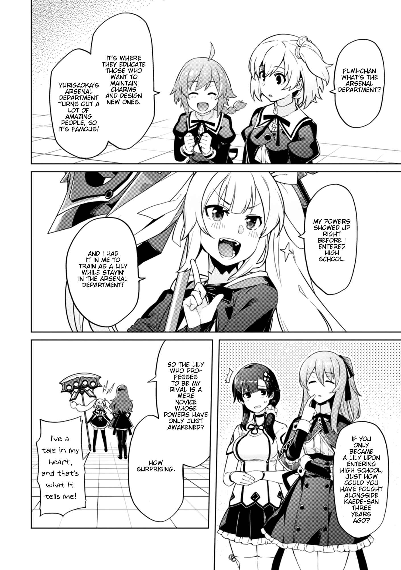 Page 8 Chapter 2 Assault Lily: League of Gardens -full bloom-