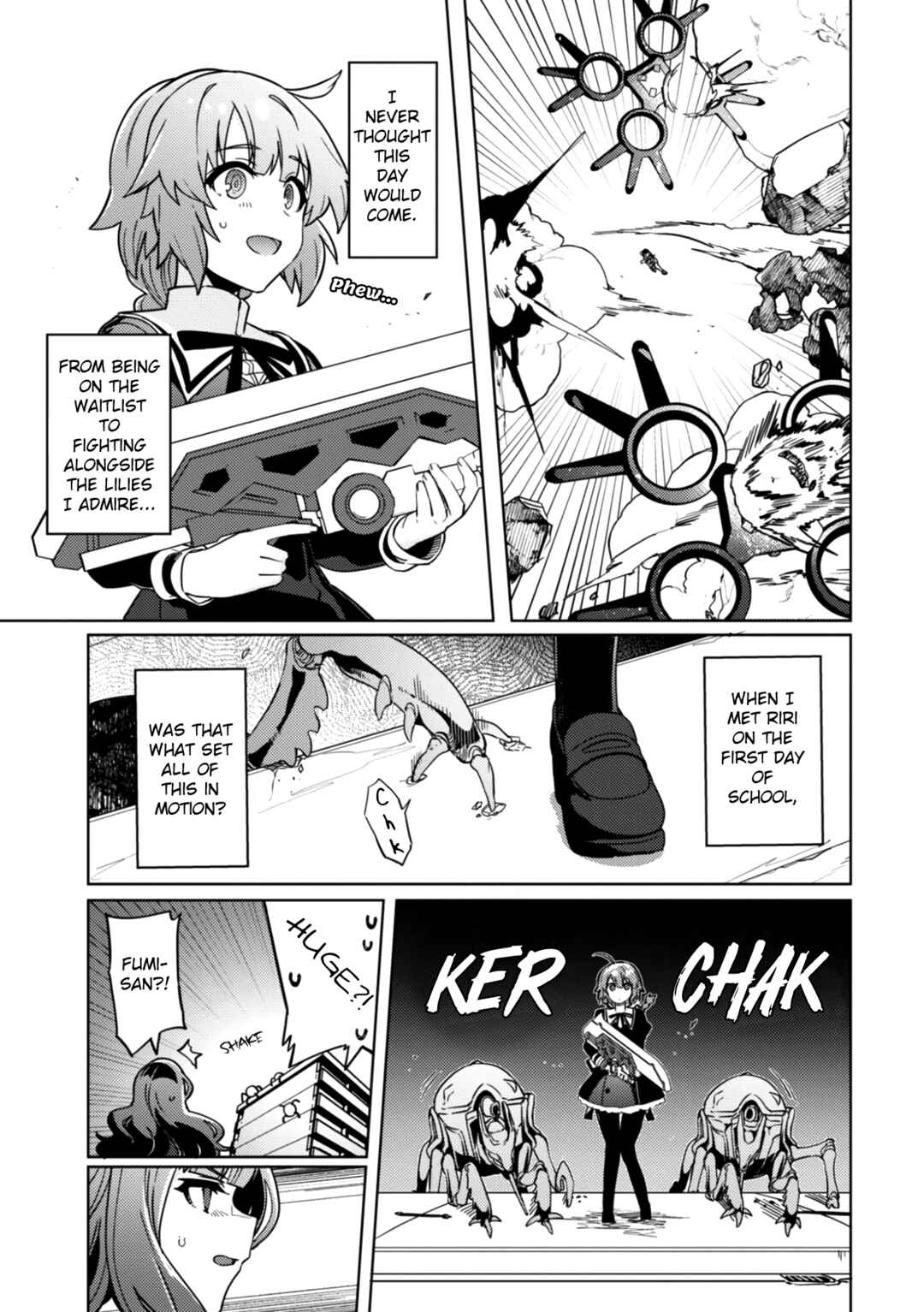 Page 19 Chapter 26 Assault Lily: League of Gardens -full bloom-
