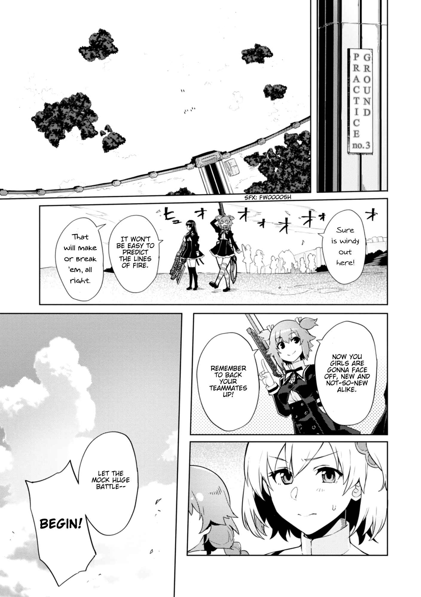 Page 1 Chapter 3 Assault Lily: League of Gardens -full bloom-