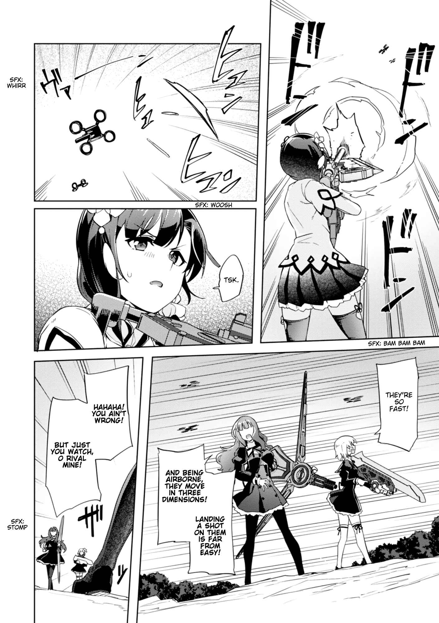 Page 12 Chapter 3 Assault Lily: League of Gardens -full bloom-