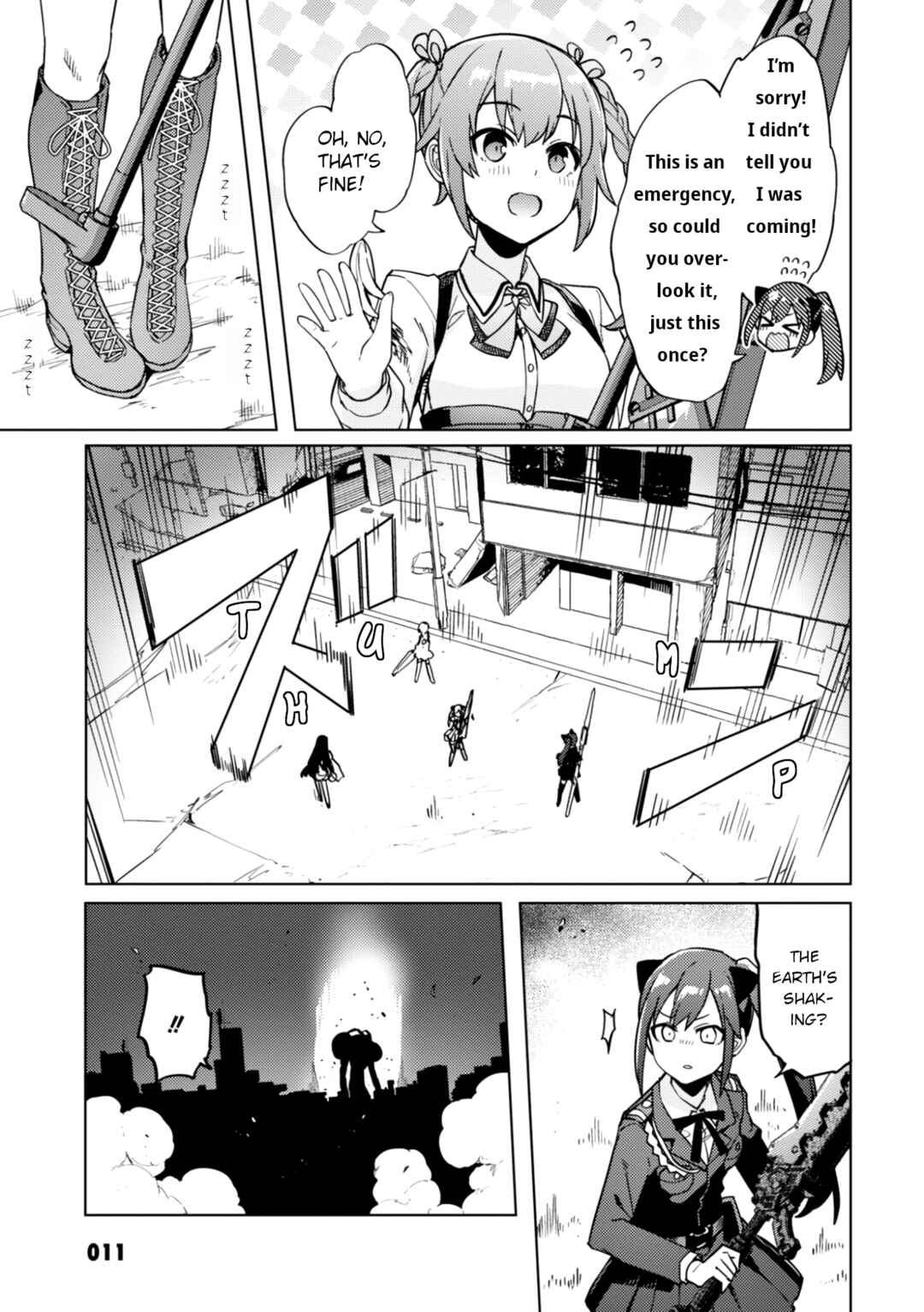 Page 11 Chapter 23.5 Assault Lily: League of Gardens -full bloom-
