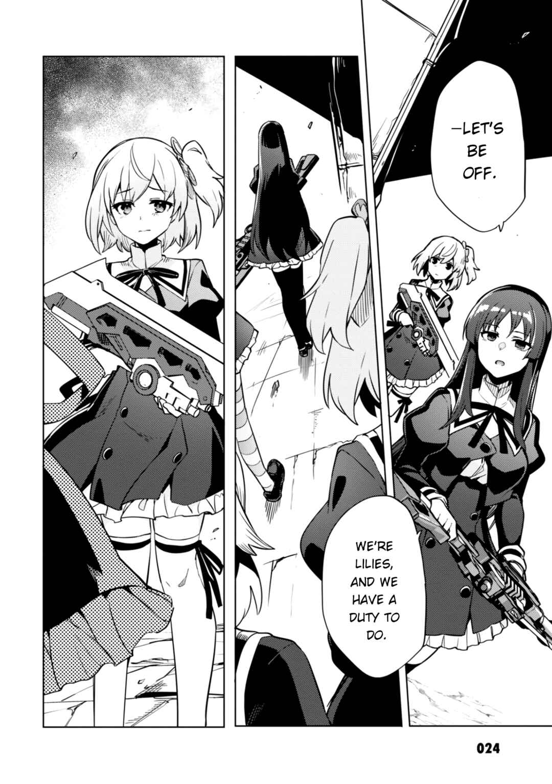 Page 24 Chapter 18 Assault Lily: League of Gardens -full bloom-