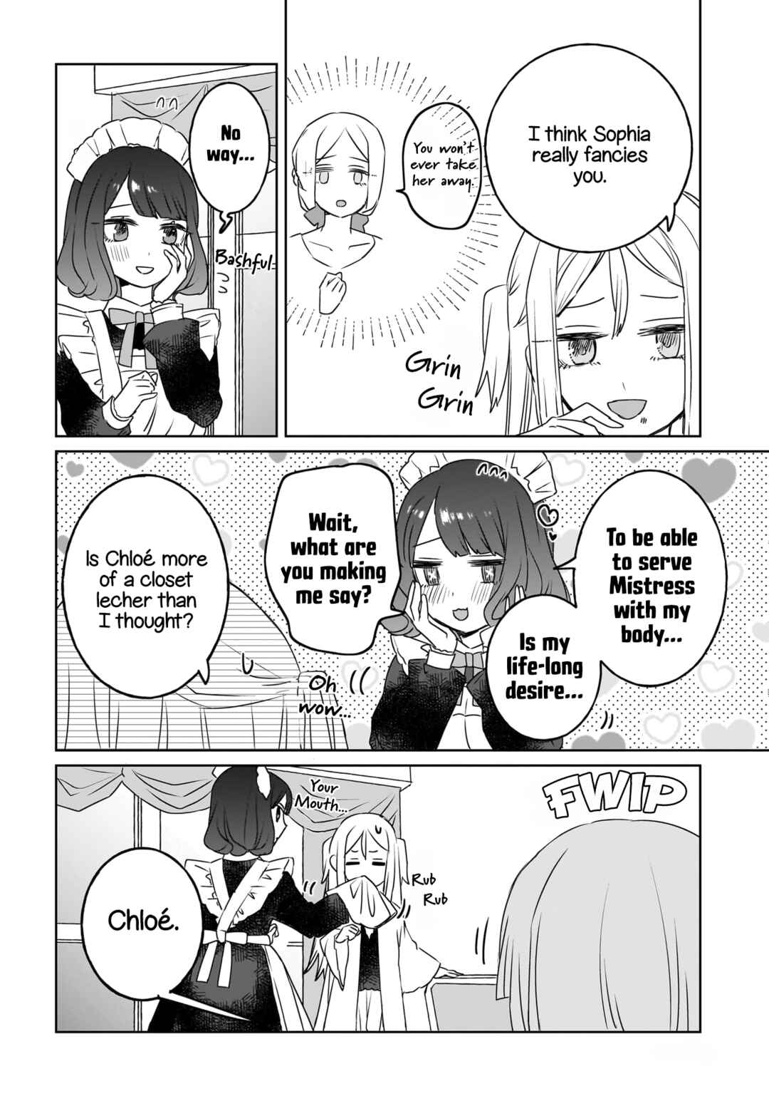 Page 6 Chapter 12 Kankaku Kyoyu Maid-san!