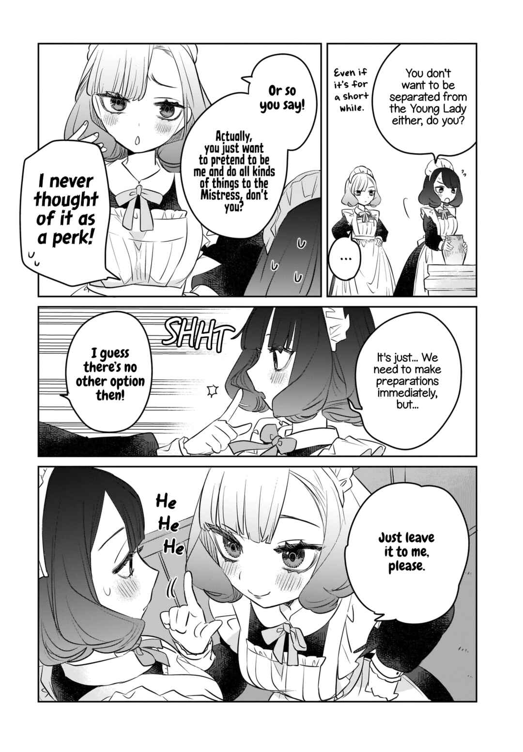 Page 8 Chapter 4 Kankaku Kyoyu Maid-san!