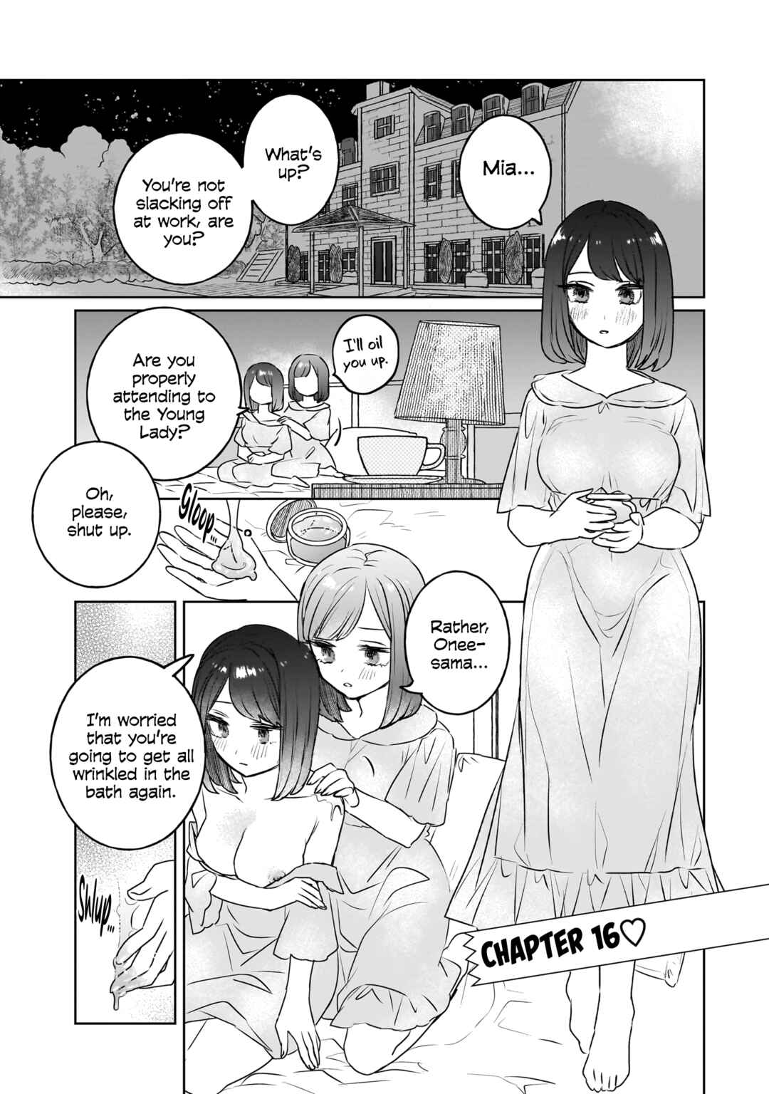 Page 1 Chapter 16 Kankaku Kyoyu Maid-san!