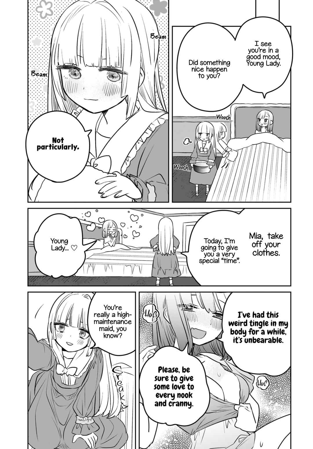 Page 9 Chapter 6 Kankaku Kyoyu Maid-san!