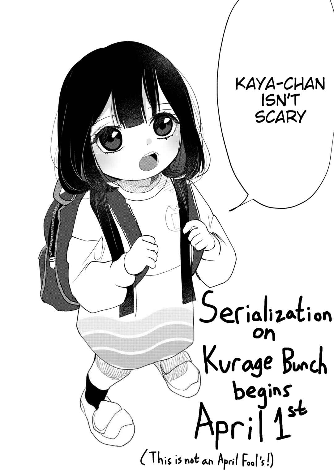Page 1 Chapter 1.2 Kaya-chan Isn’t Scary - Twitter Extras