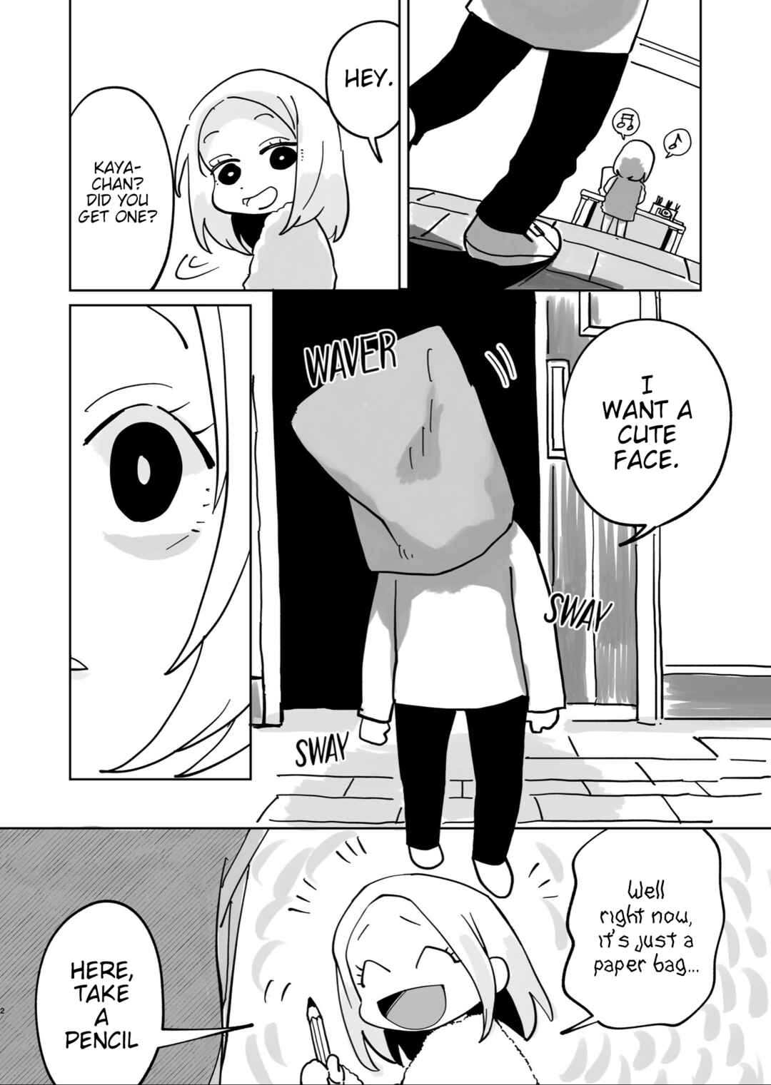 Page 2 Chapter 2 Kaya-chan Isn’t Scary - Twitter Extras