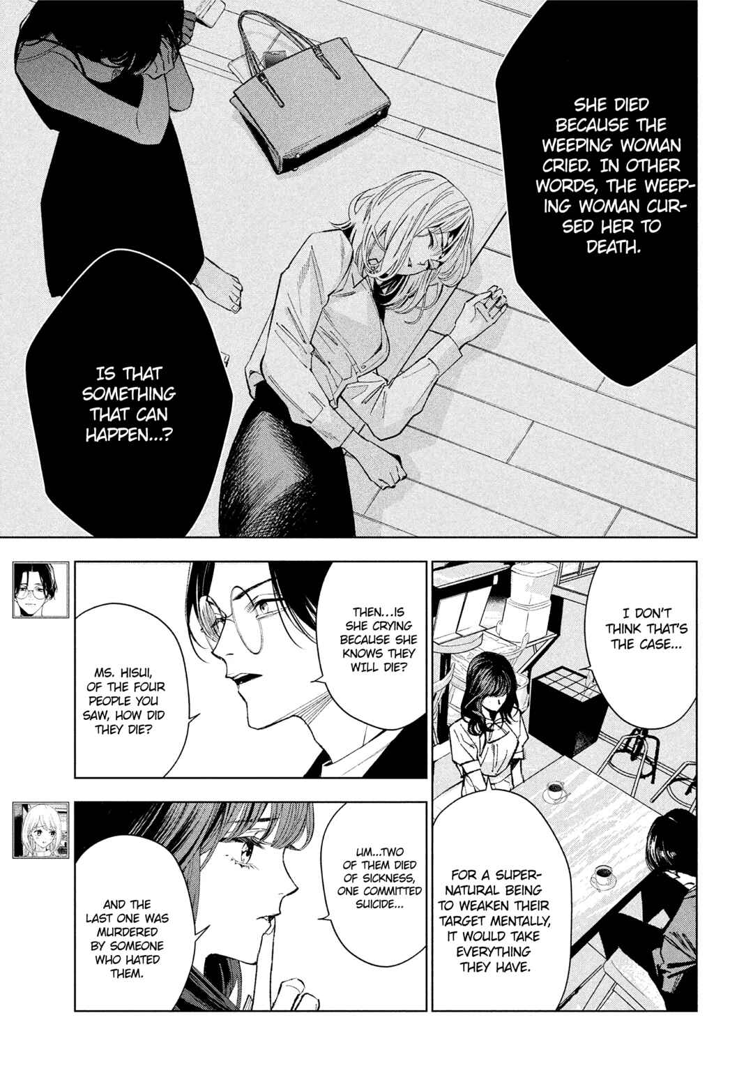 Page 4 Chapter 2 Medium: Spirit Medium Detective Hisui Jyouduka
