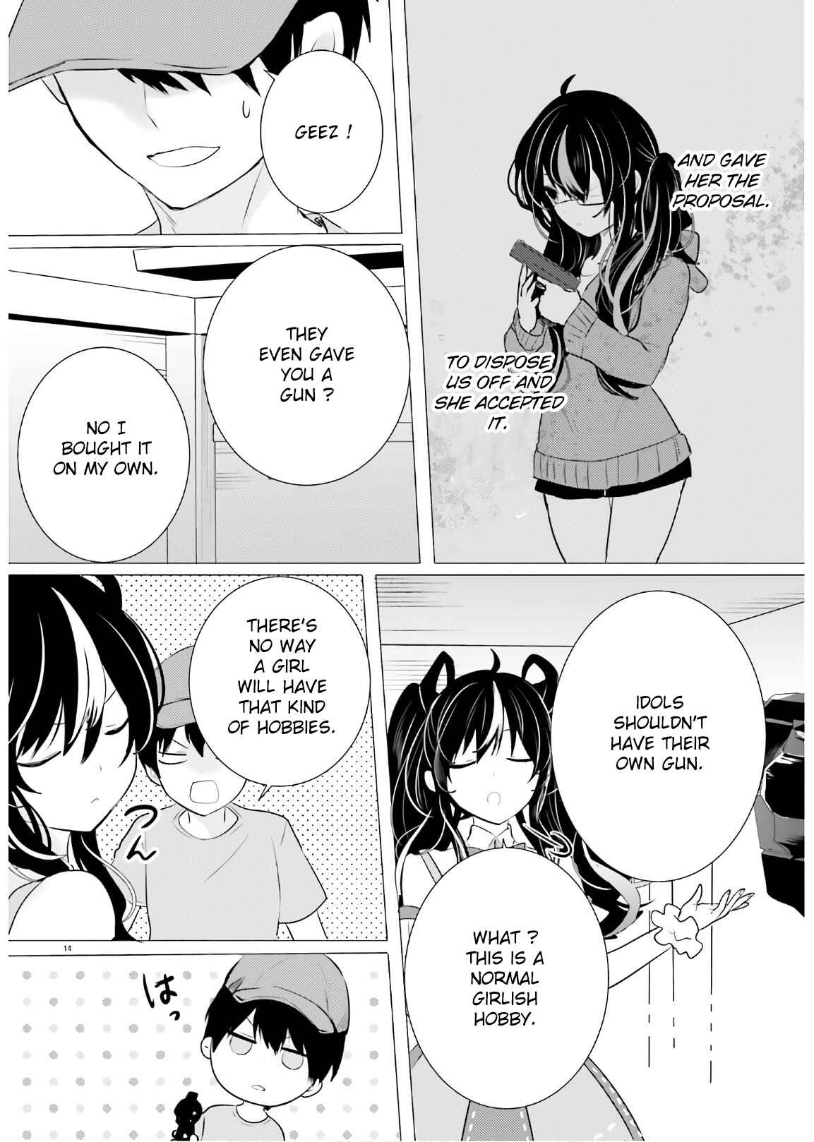 Page 14 Chapter 13 Tantei wa Mou, Shindeiru