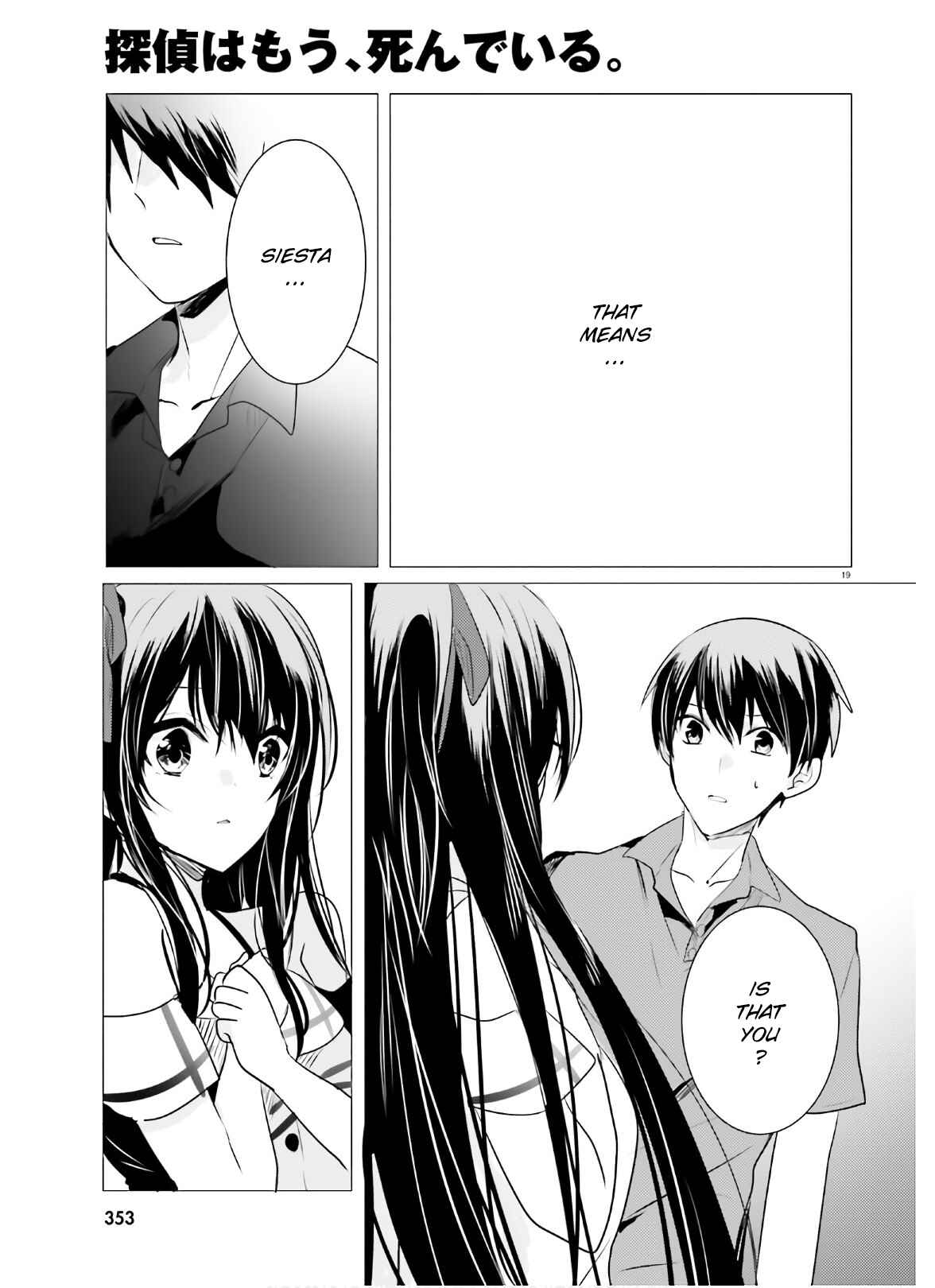 Page 19 Chapter 8 Tantei wa Mou, Shindeiru