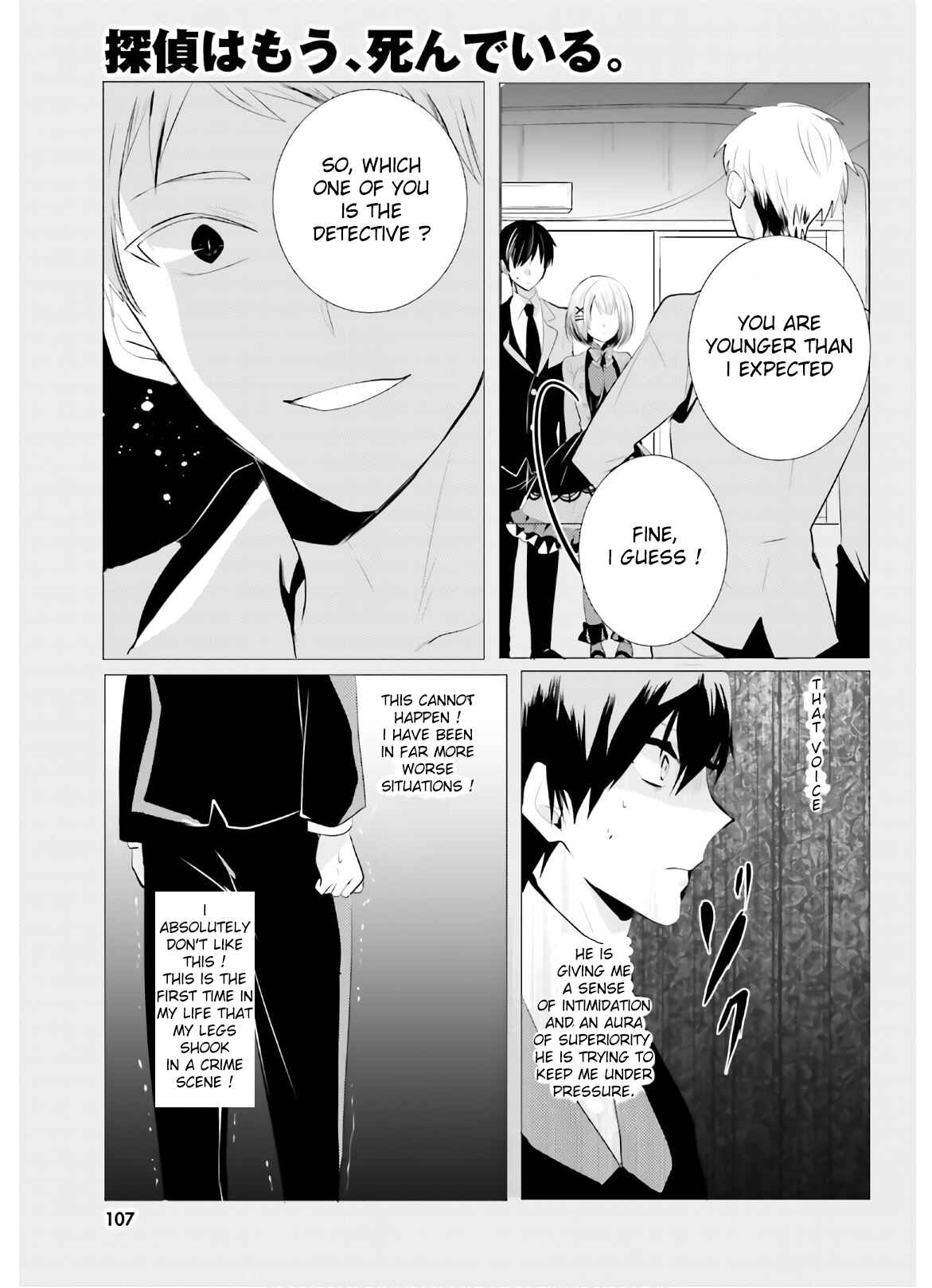 Page 11 Chapter 5 Tantei wa Mou, Shindeiru