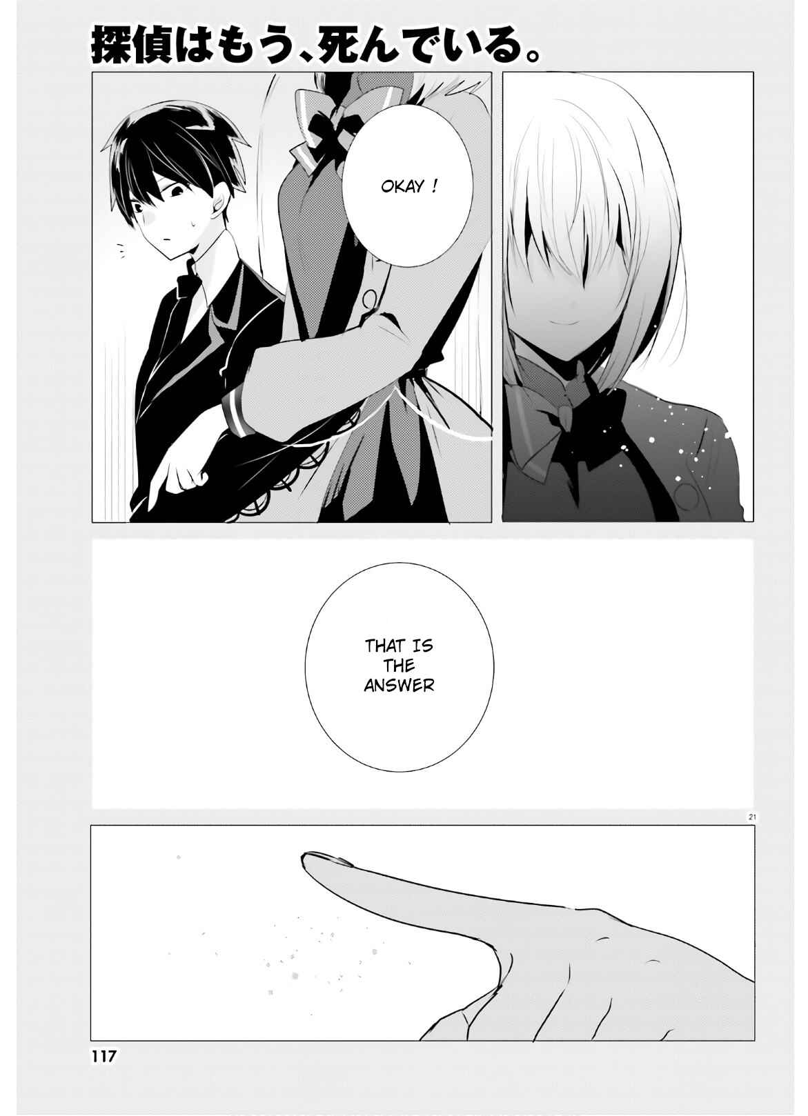 Page 21 Chapter 5 Tantei wa Mou, Shindeiru