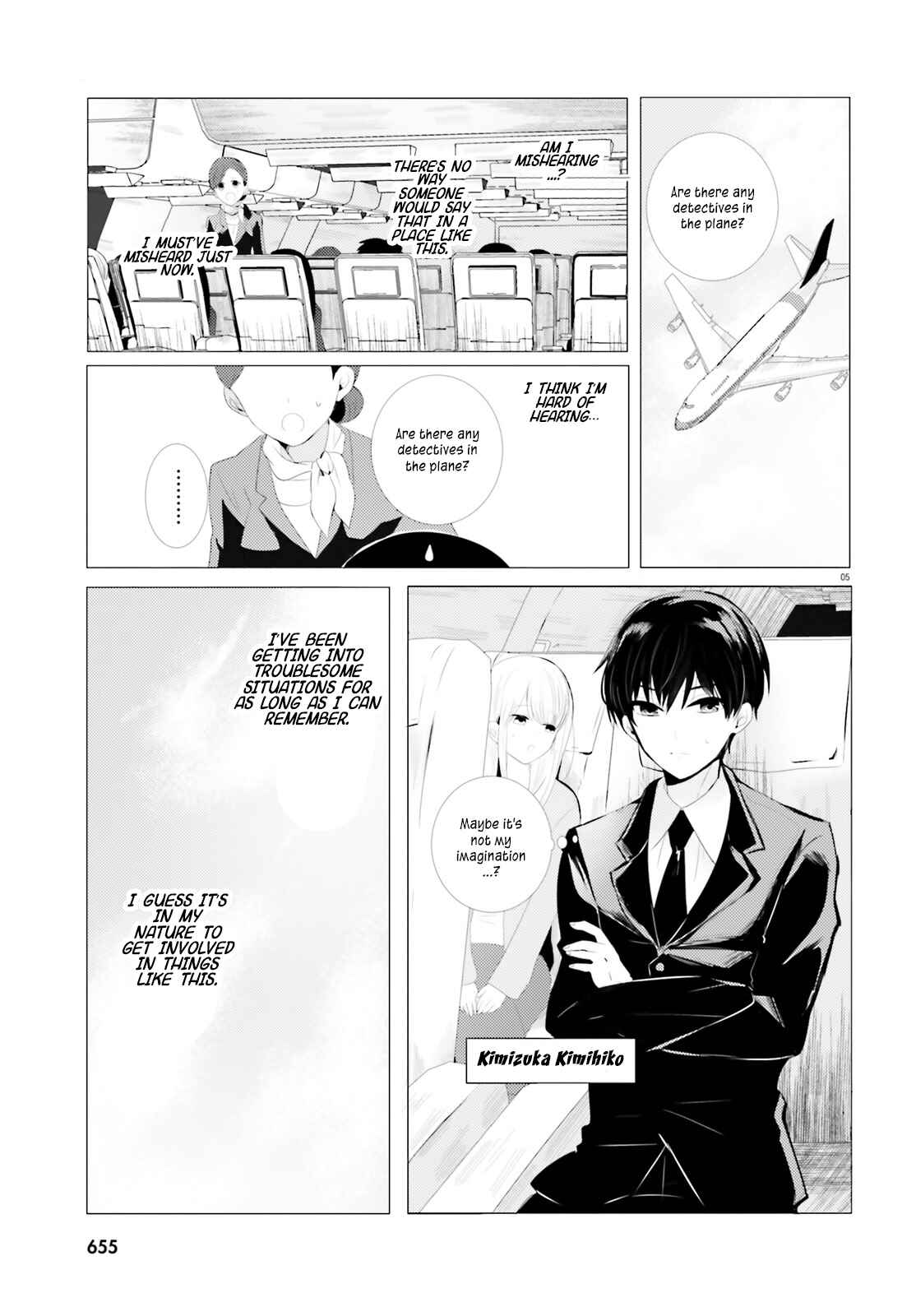 Page 6 Chapter 0 Tantei wa Mou, Shindeiru