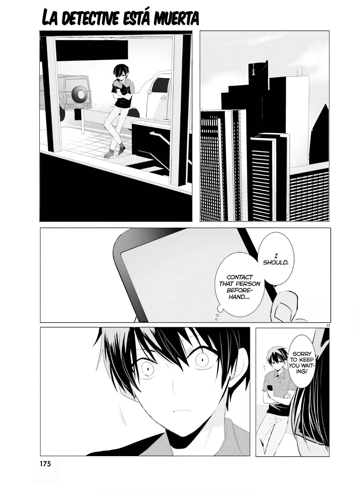 Page 23 Chapter 2 Tantei wa Mou, Shindeiru
