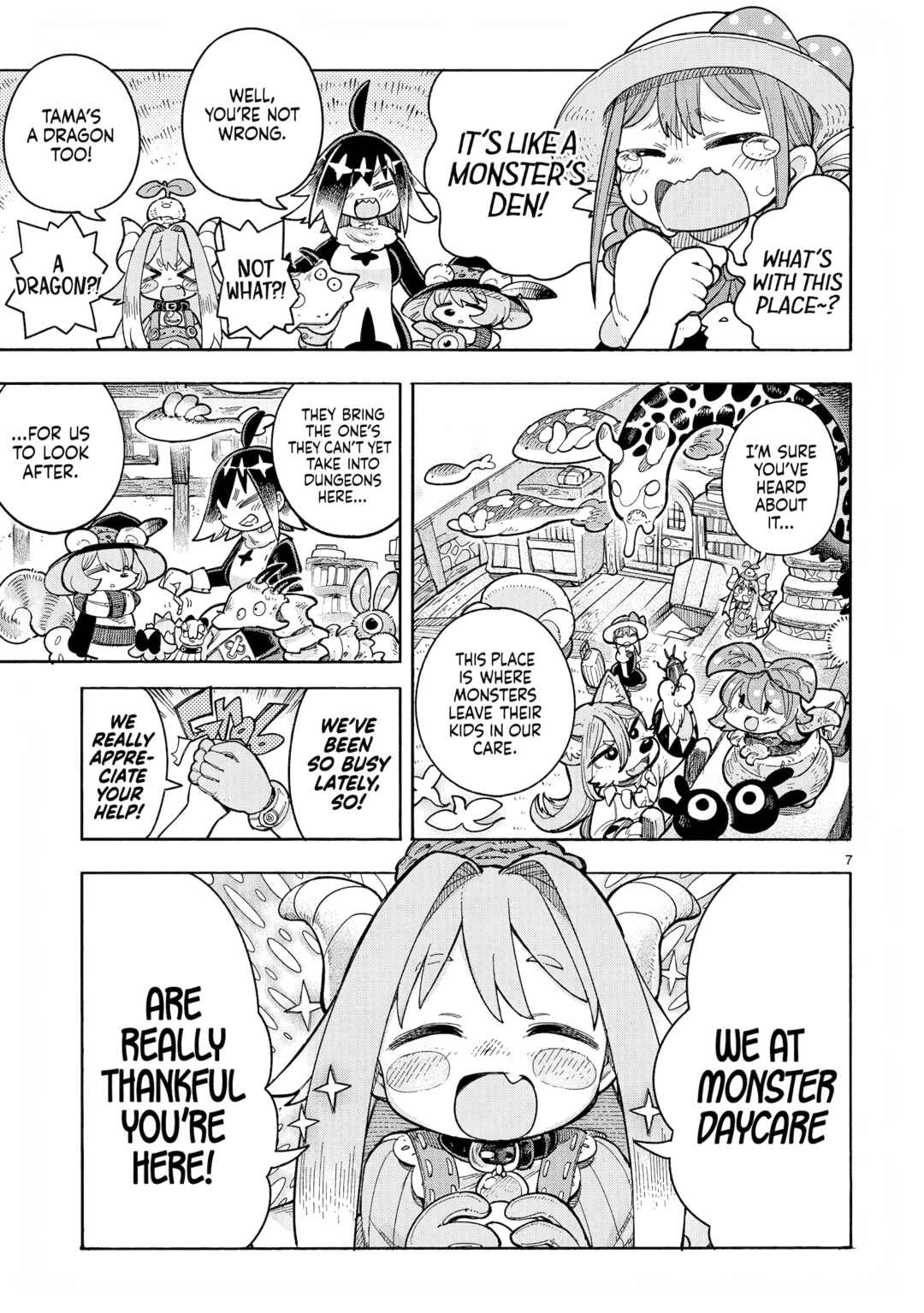 Page 7 Chapter 1 Monster Daycare
