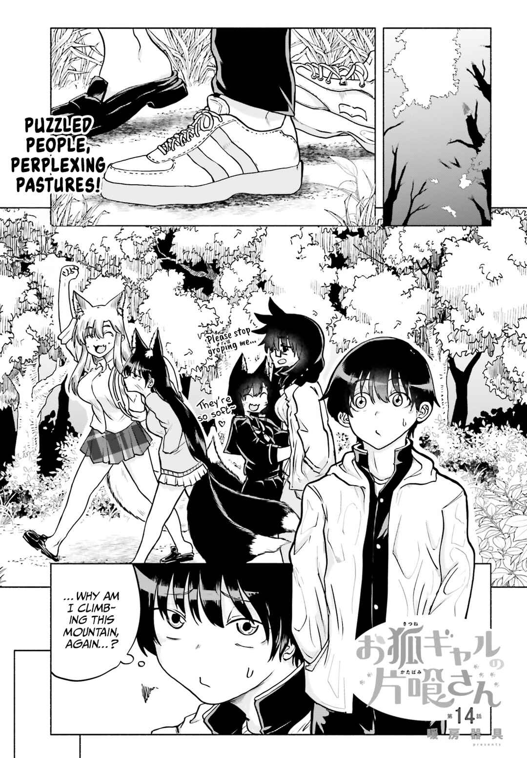 Page 1 Chapter 14 Okitsune Gal Katabami-san