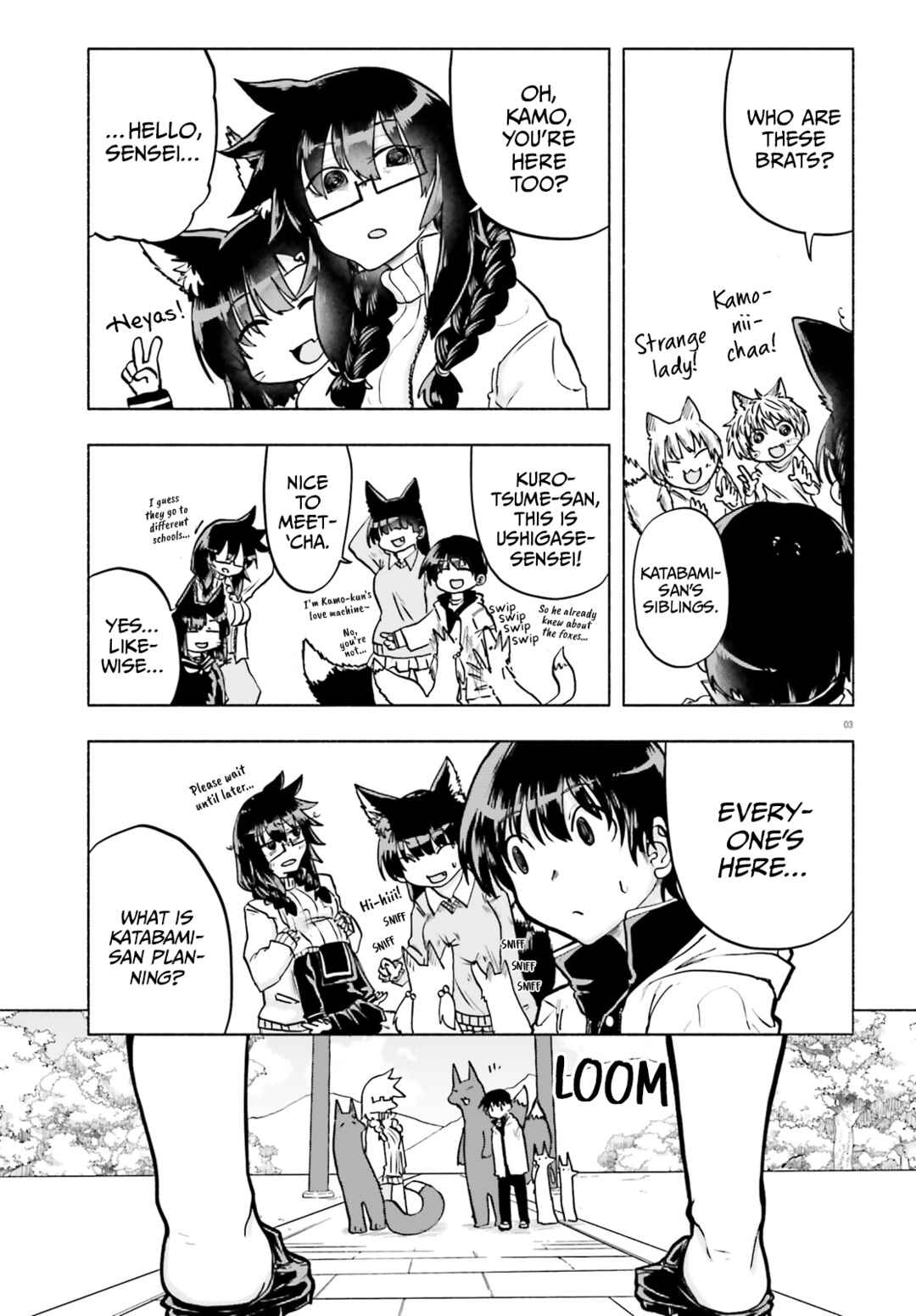 Page 3 Chapter 14 Okitsune Gal Katabami-san