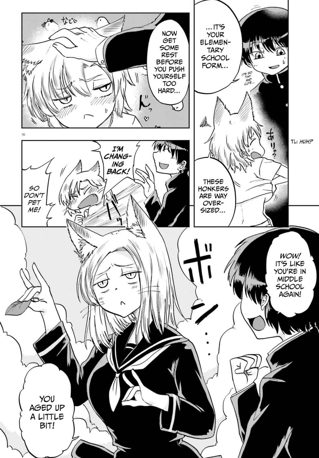 Page 6 Chapter 12 Okitsune Gal Katabami-san