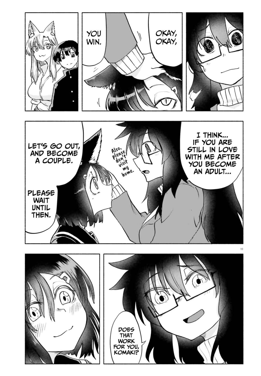 Page 13 Chapter 13 Okitsune Gal Katabami-san