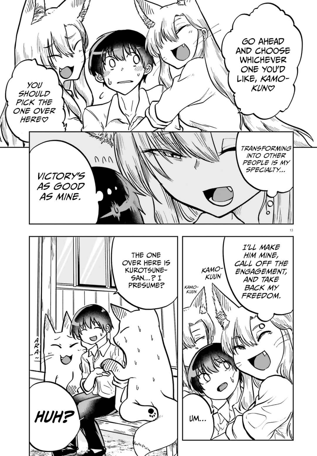 Page 13 Chapter 10 Okitsune Gal Katabami-san