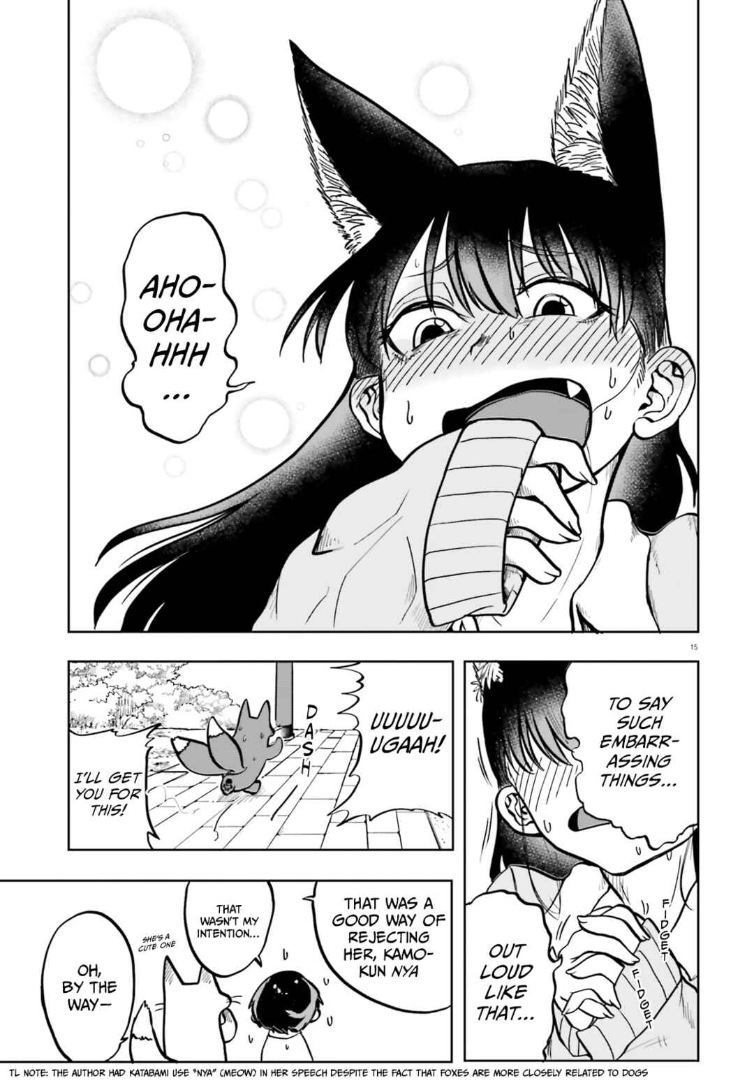 Page 15 Chapter 10 Okitsune Gal Katabami-san