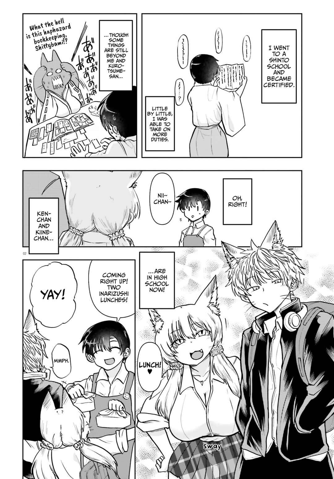 Page 2 Chapter 21 Okitsune Gal Katabami-san