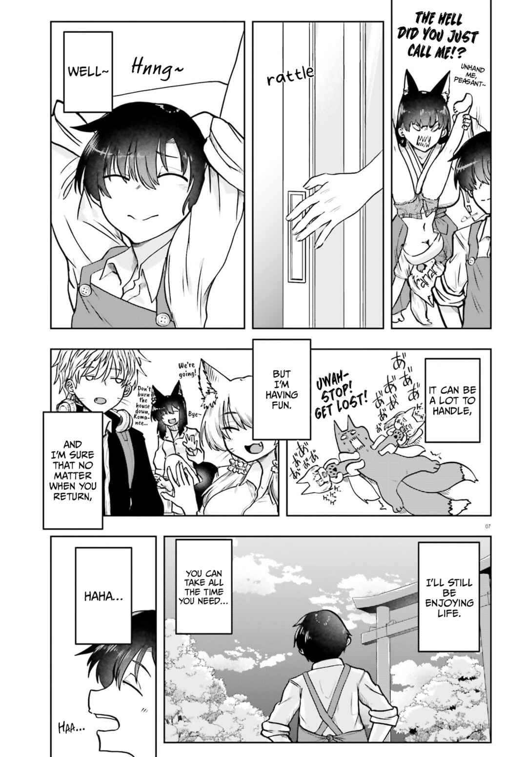Page 7 Chapter 21 Okitsune Gal Katabami-san
