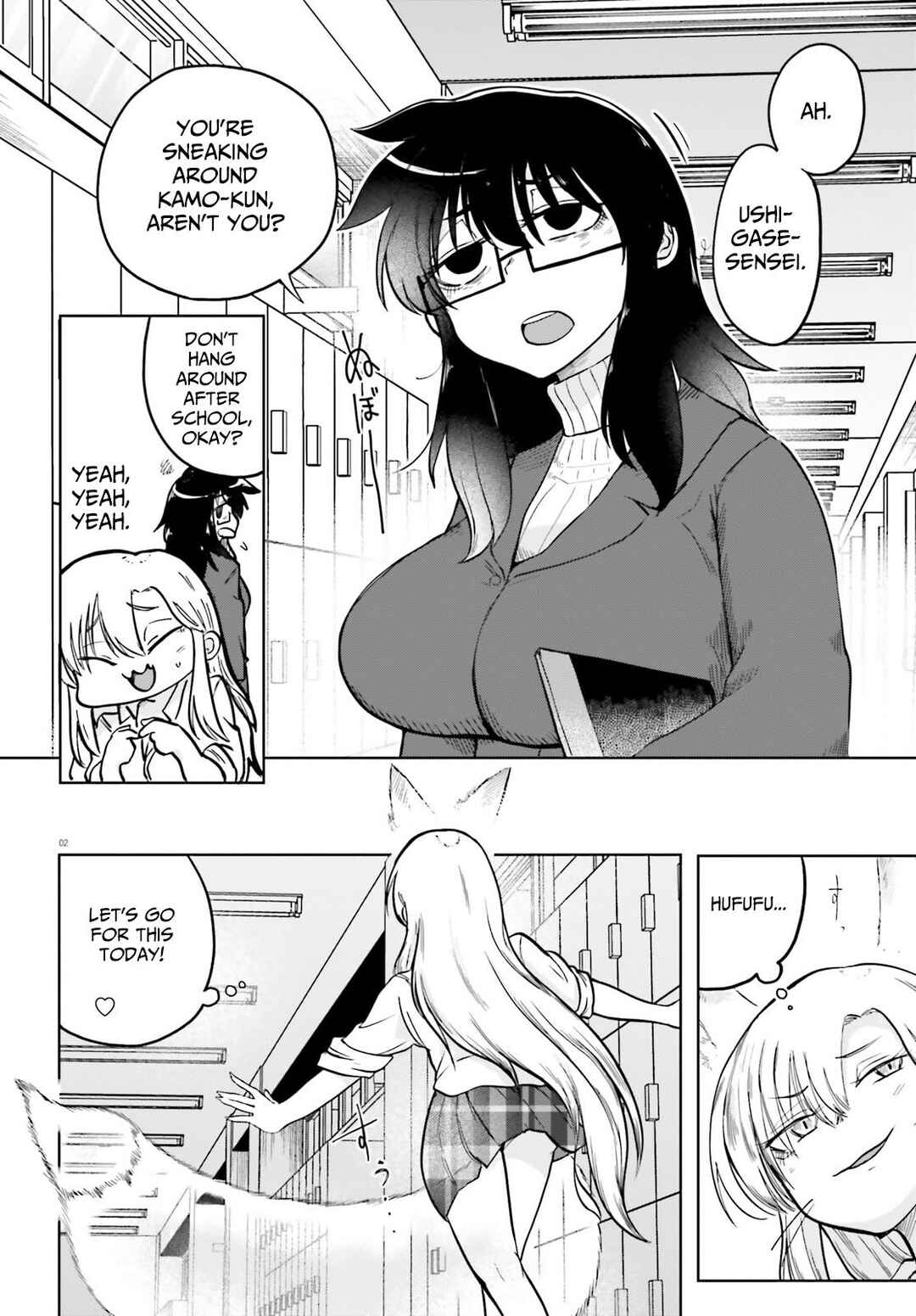 Page 3 Chapter 3 Okitsune Gal Katabami-san