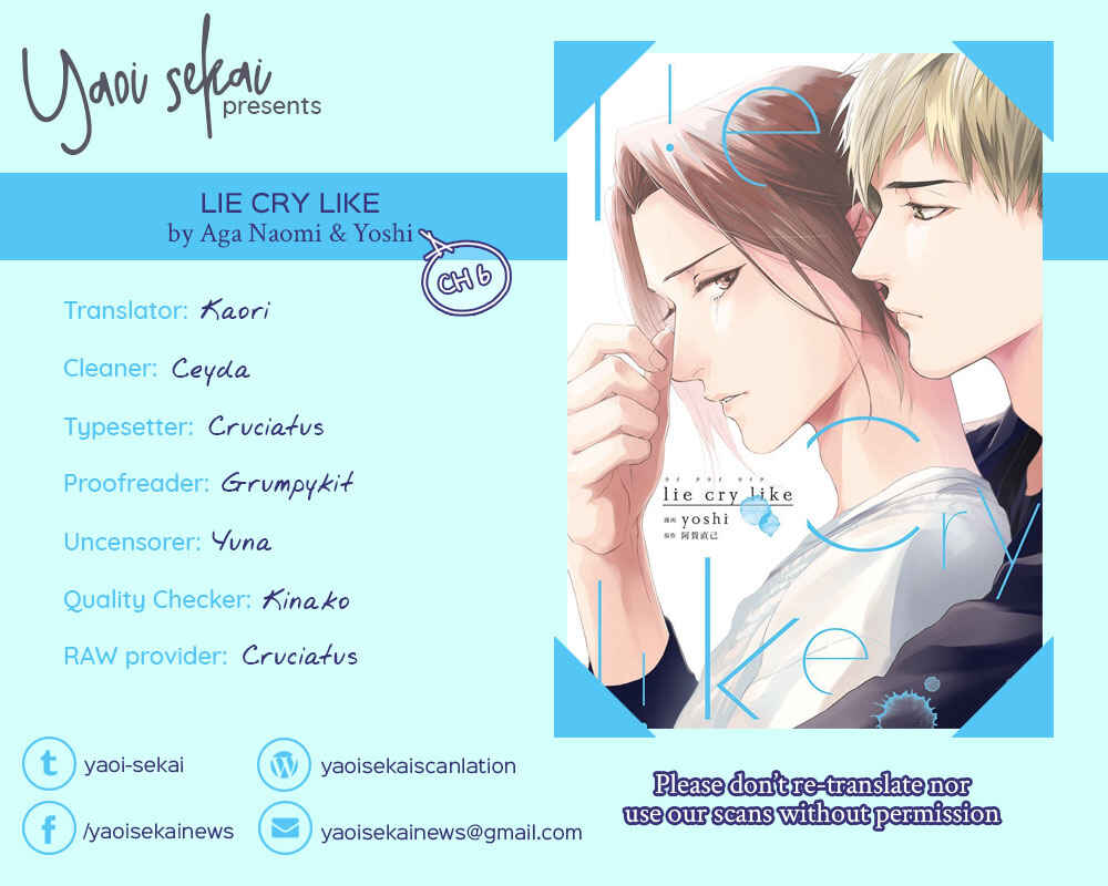 Page 1 Chapter 6 Lie Cry Like
