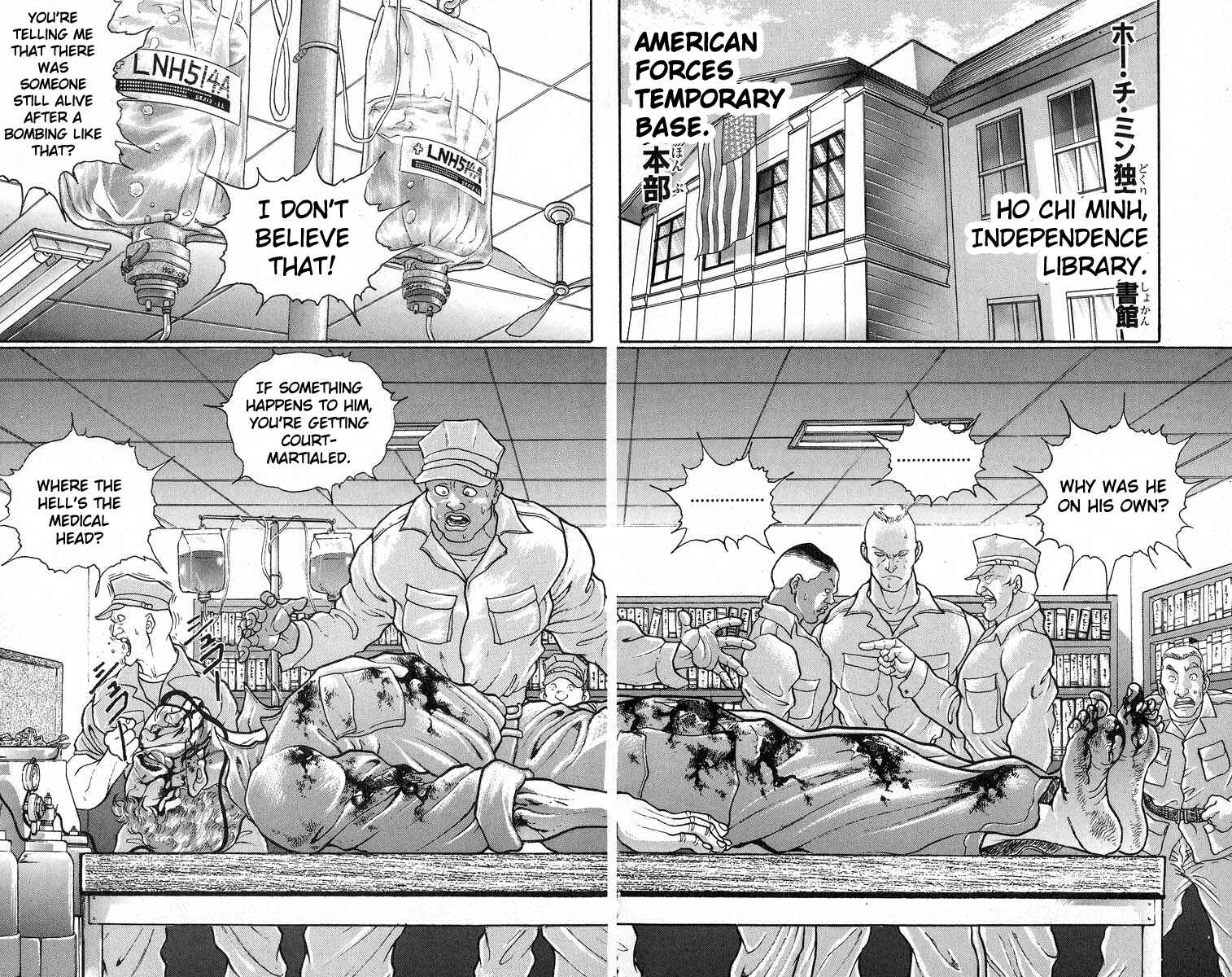 Page 14 Chapter 350 Grappler Baki