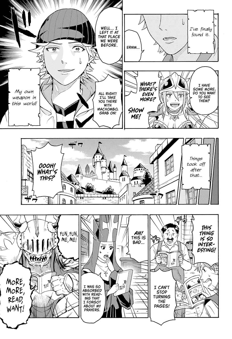 Page 23 Chapter Unknown_541b A Mangakas Research Trip to Another World