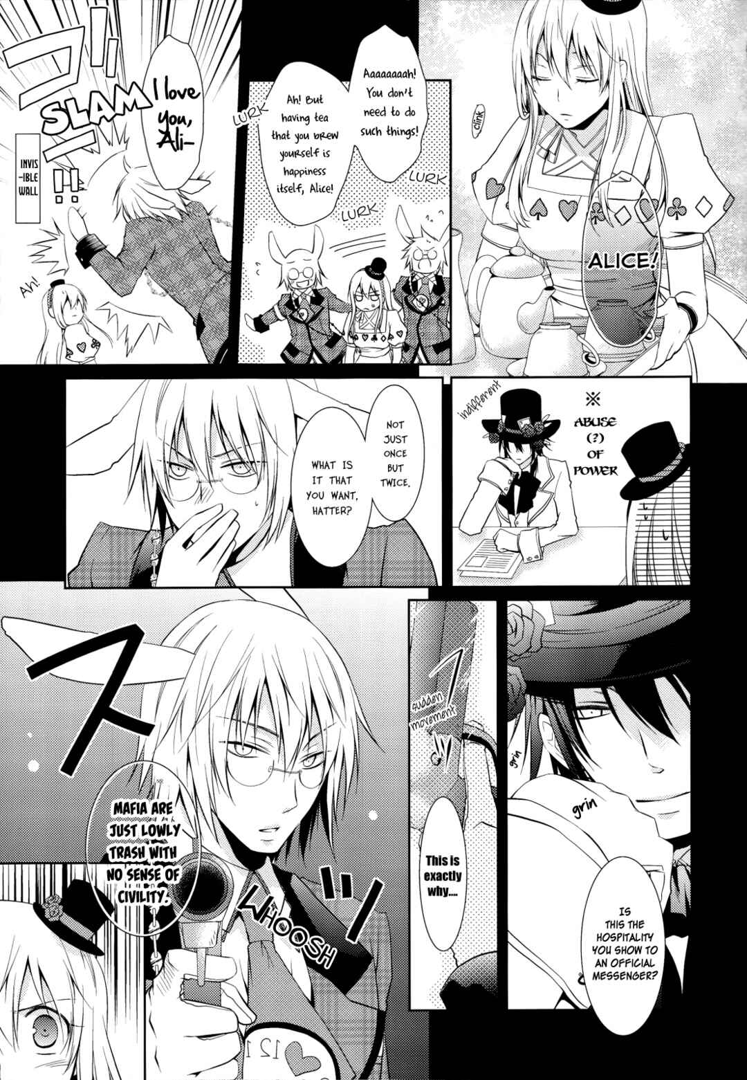 Page 8 Chapter 4 Joker no Kuni no Alice - Black x Gold (Anthology)