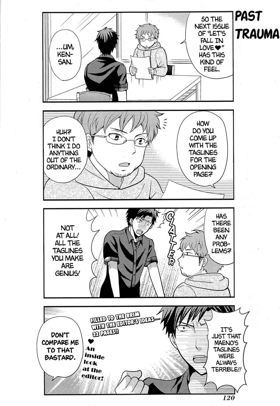 Page 3 Chapter 14 Gekkan Shoujo Nozaki-kun Anthology